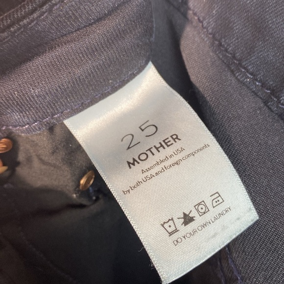 Mother Jeans The Looker Ankle Fray A Kiss in the Dark size 25 - Picture 13 of 16